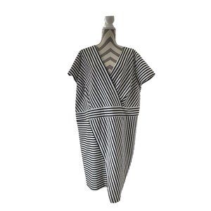 Lane Bryant Plus Size Striped Dress Size 28